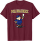 Milwaukee Baseball and Beer T-Shirt - T-Shirt | Maroon