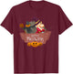 Grumpy Happy Halloween T-Shirt - T-Shirt | Maroon