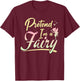 Funny Halloween Costume Pretend I'm A Fairy T-Shirt - T-Shirt | Maroon