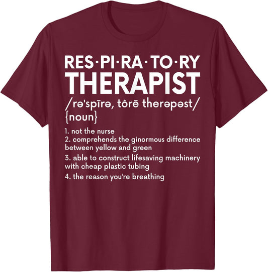 Funny Anatomical Lungs Doctor Asthma Nursing - Women's Adult X-Small Black Short Sleeve - Medical Profession Humor T-Shirt - T-Shirt | Maroon