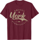 York PA | pennsylvania T-Shirt - T-Shirt | Maroon