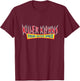 Killer Klowns from Outer Space Logo T-Shirt - T-Shirt | Maroon