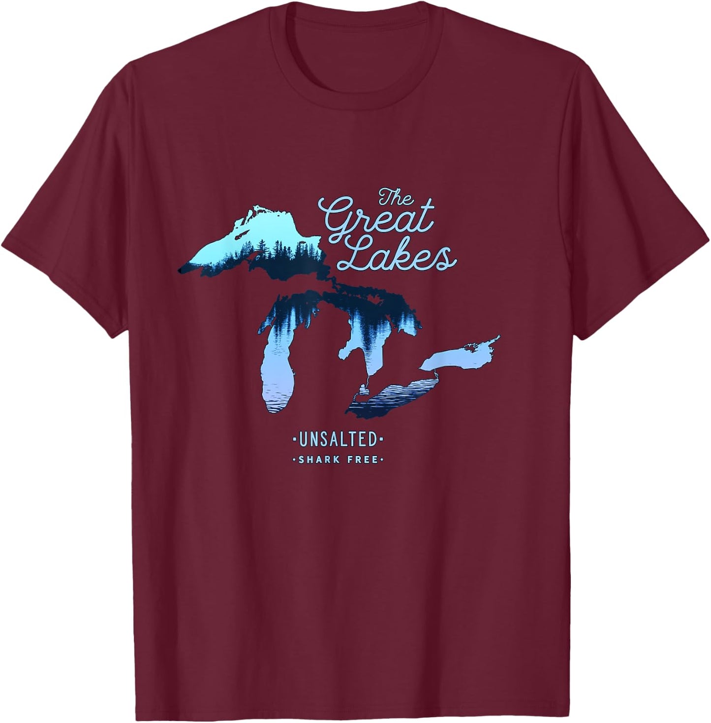 Great Lakes T-Shirt - T-Shirt | Maroon