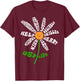 DSP Life Heart Word Inspirational Flower RN Nurse DSP Gifts T-Shirt - T-Shirt | Maroon