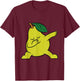 Pear Fruit Summer Cute Dabbing Pear T-Shirt - T-Shirt | Maroon