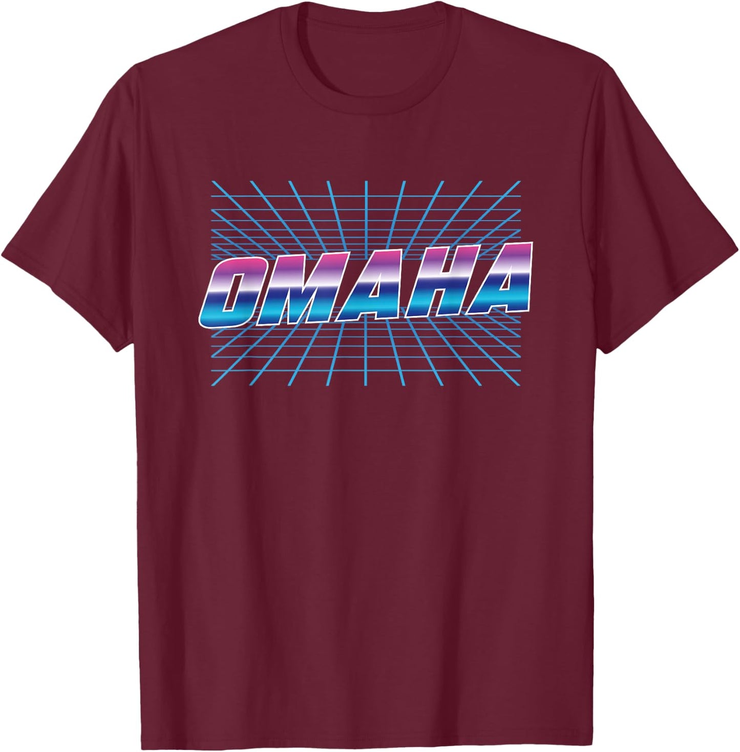 Omaha T-Shirt - T-Shirt | Maroon