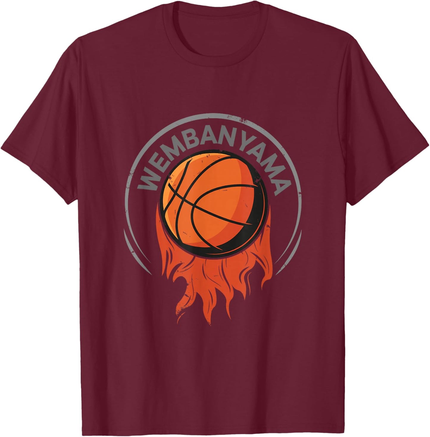 Wembanyama Basketball Amazing Gift Fan T-Shirt - T-Shirt | Maroon