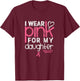 Your fight is my fight breast cancer awareness T-Shirt - T-Shirt | Maroon