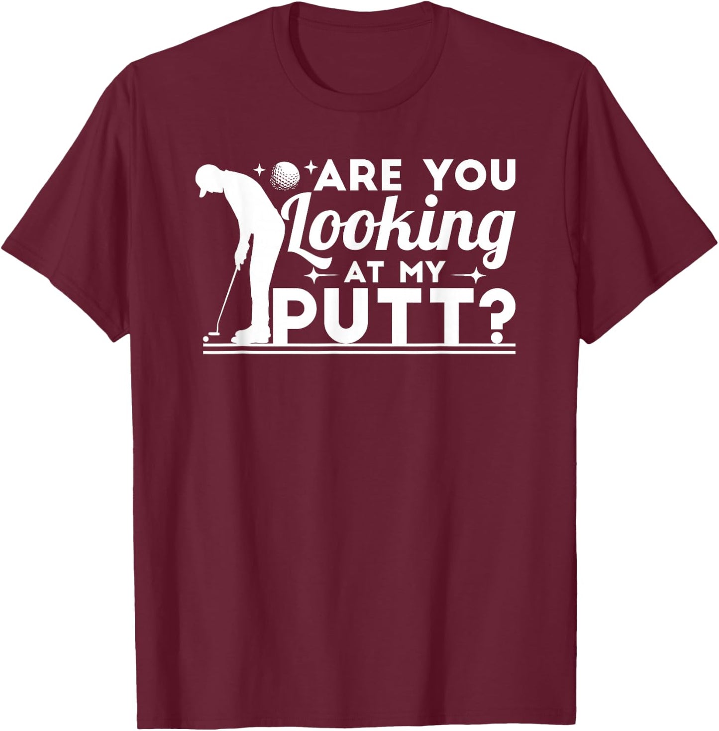 Funny Golfing Men Golf Humor Golfer T-Shirt - T-Shirt | Maroon
