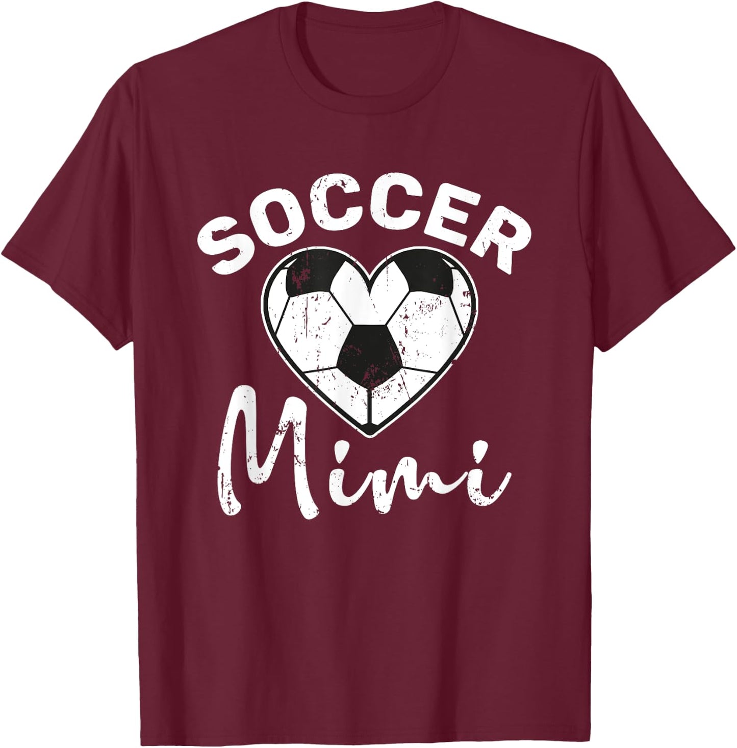 Soccer Mimi T-Shirt - T-Shirt | Maroon