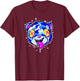 Blue Camo Teddy Bear Hipster Hip Hop Fashion Clothes Rapper T-Shirt - T-Shirt | Maroon