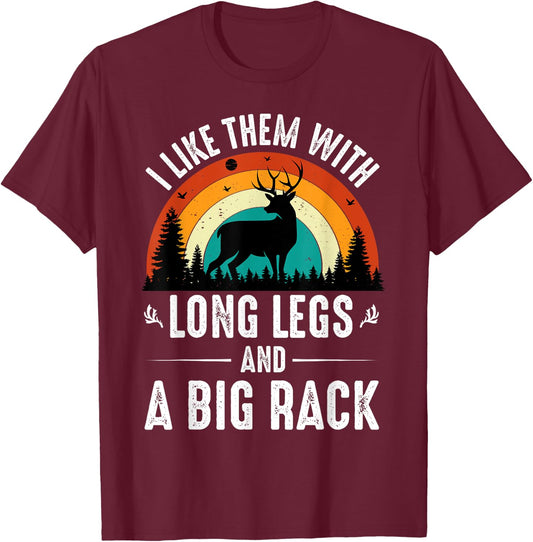 Funny Deer Hunting Quote is Gifts for Hunters T-Shirt - T-Shirt | Maroon