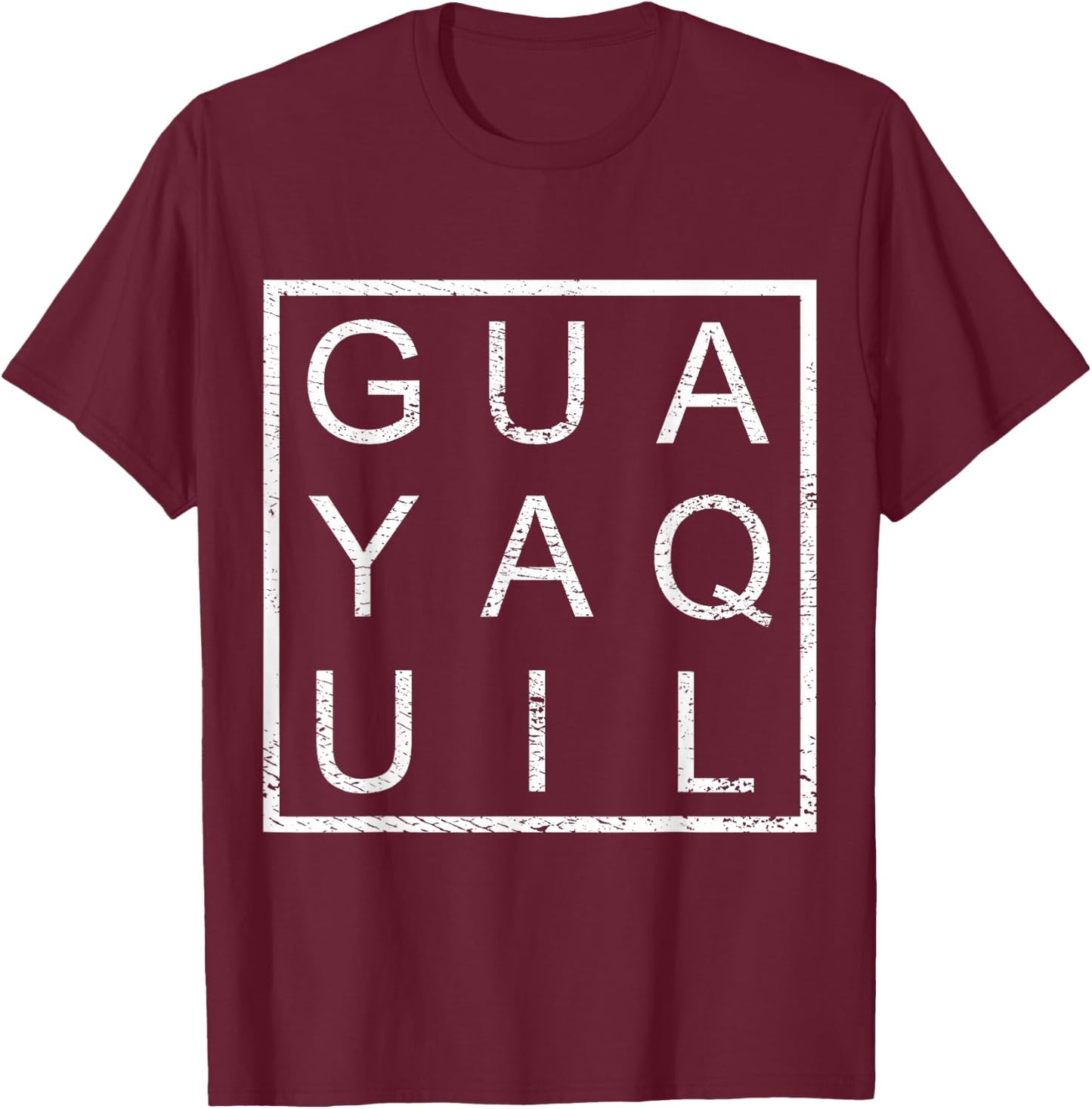 Guayaquil Ecuador, Ecuador Pride, Ecuador Travel, Guayaquil T-Shirt - T-Shirt | Maroon