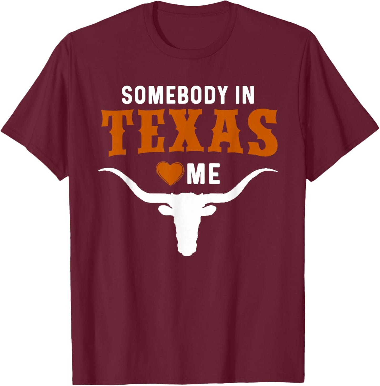 Texas Gifts Texan TX Dallas Howdy Longhorn T-Shirt - T-Shirt | Maroon