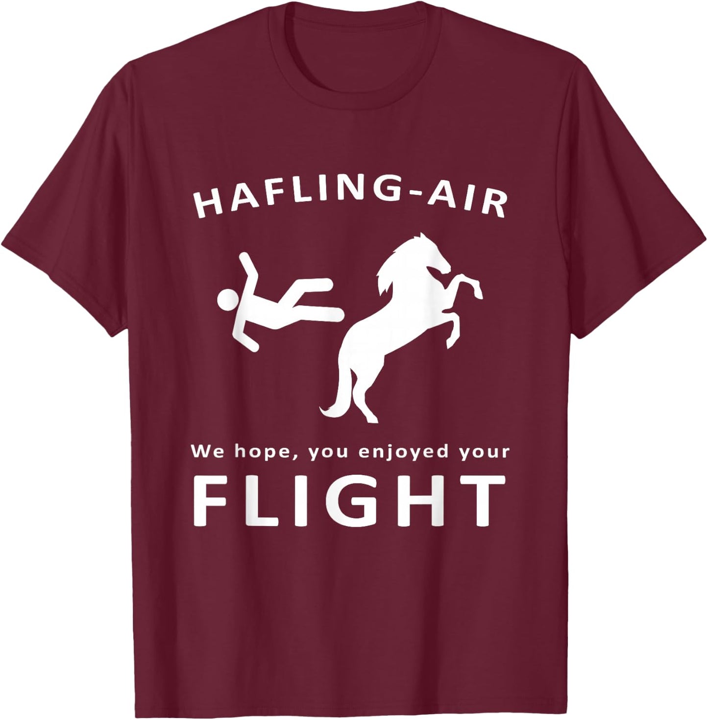 Haflinger horse design with funny horse saying for riders T-Shirt - T-Shirt | Maroon