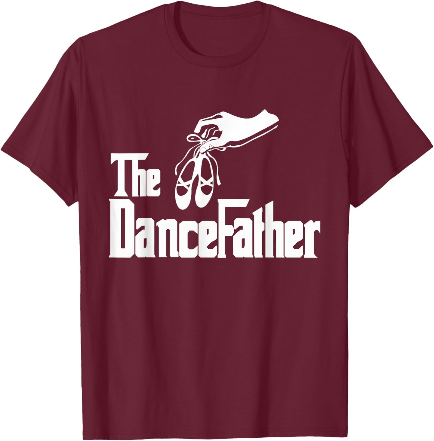 The Dancefather - Dance Dad T-Shirt - T-Shirt | Maroon