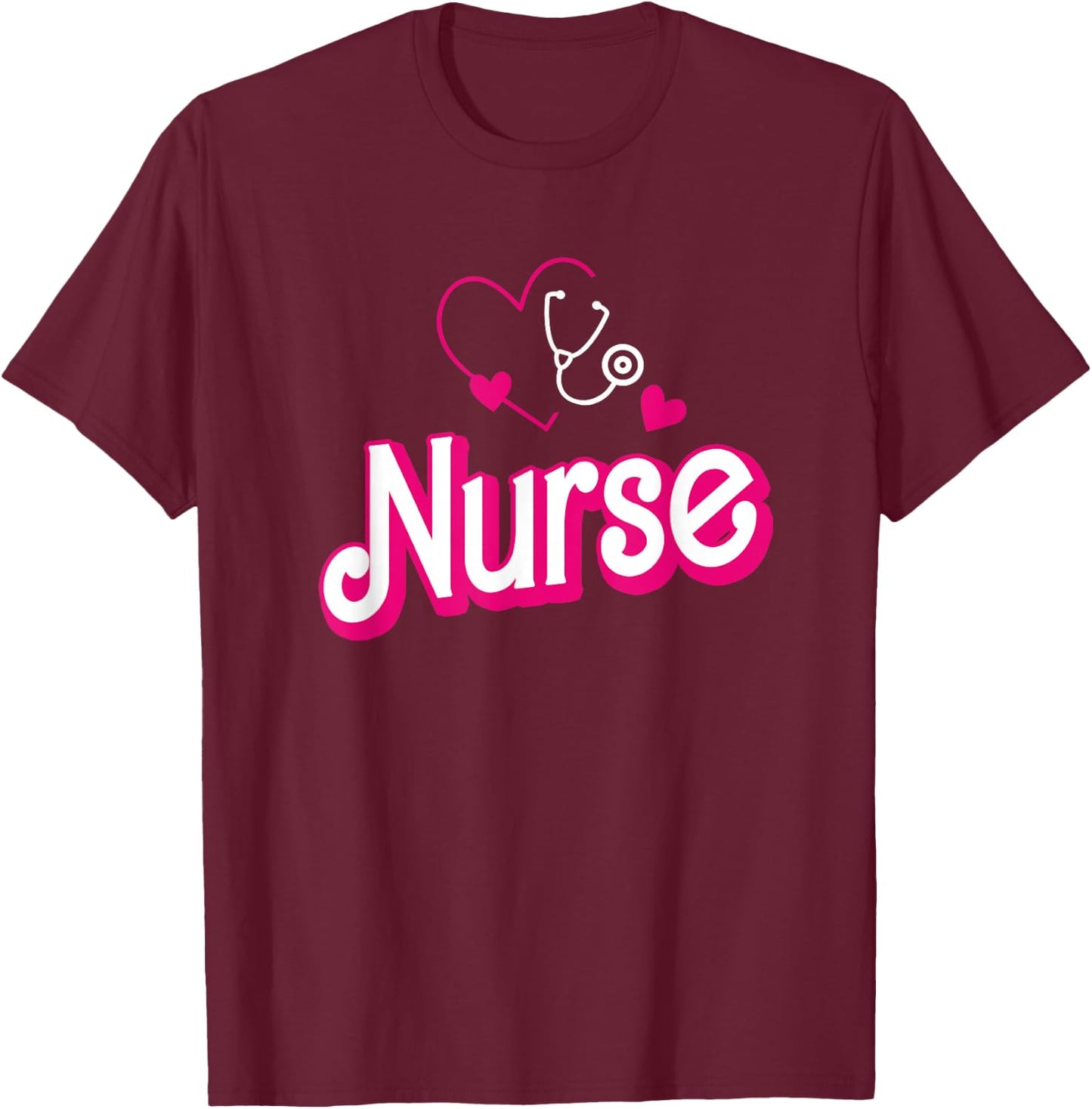 Retro Nurse Gifts Nurse Week Gifts Funny Nurse T-Shirt - T-Shirt | Maroon