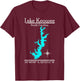 Lake Keowee - South Carolina T-Shirt - T-Shirt | Maroon