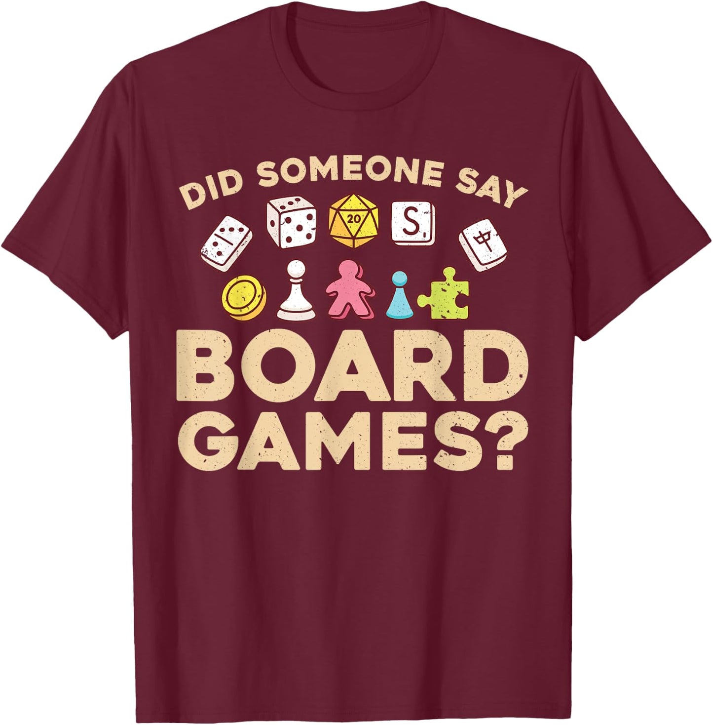 Cool Board Games Women Game Nerd Gamer Chess Lovers T-Shirt - T-Shirt | Maroon