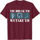 Radiology Joke Radiologists Rad Tech Xray X-Ray Radiologist T-Shirt - T-Shirt | Maroon