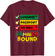 Jamaica Jamaican Vacation Travel Funny Jamaica Bound T-Shirt - T-Shirt | Maroon