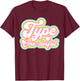 Type One-Derful Type One Diabetes Retro Awareness T-Shirt - T-Shirt | Maroon