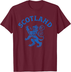 Scotland Home Scottish Pride Uk T-Shirt - T-Shirt | Maroon