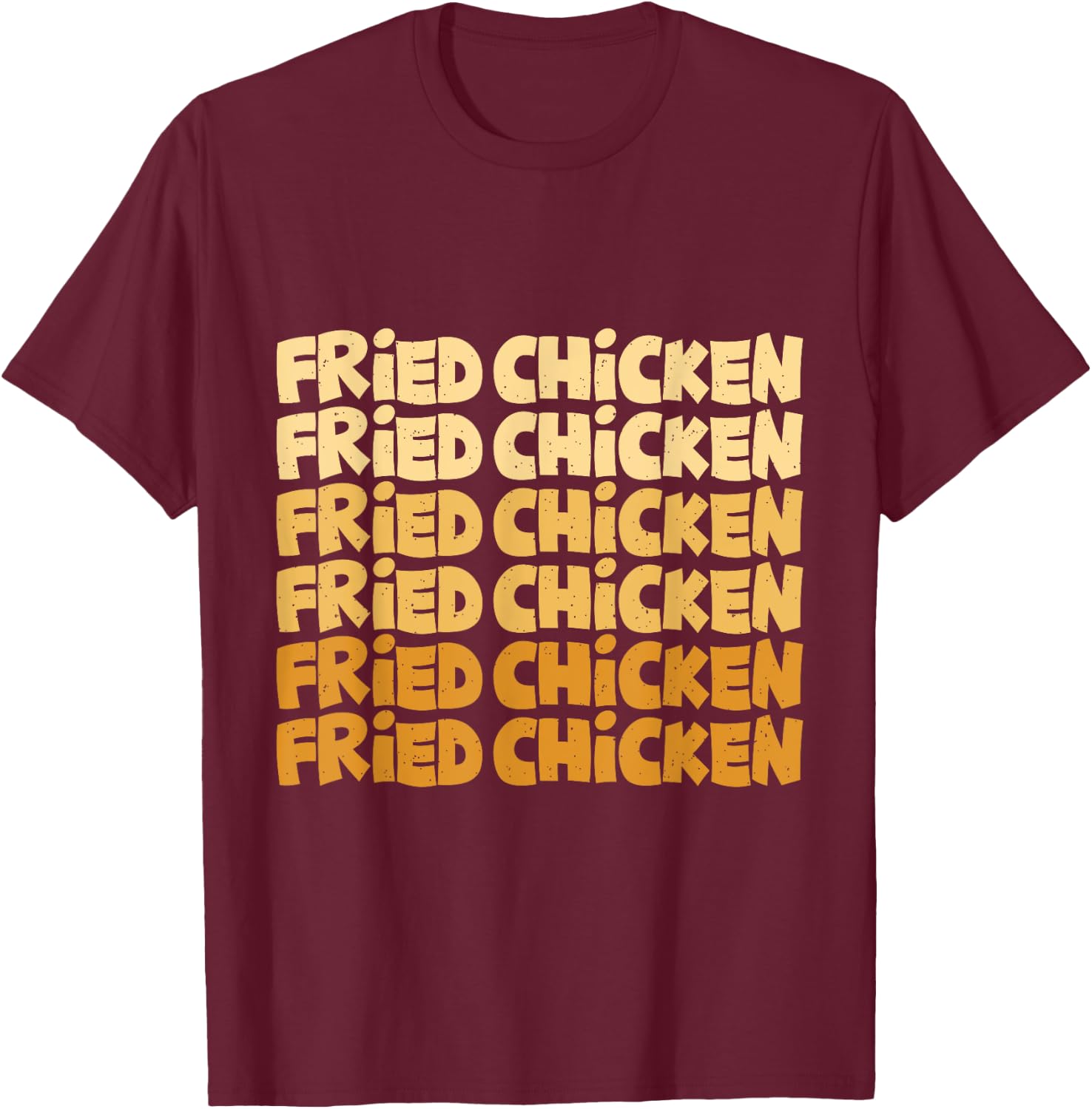 Fried chicken T-Shirt - T-Shirt | Maroon