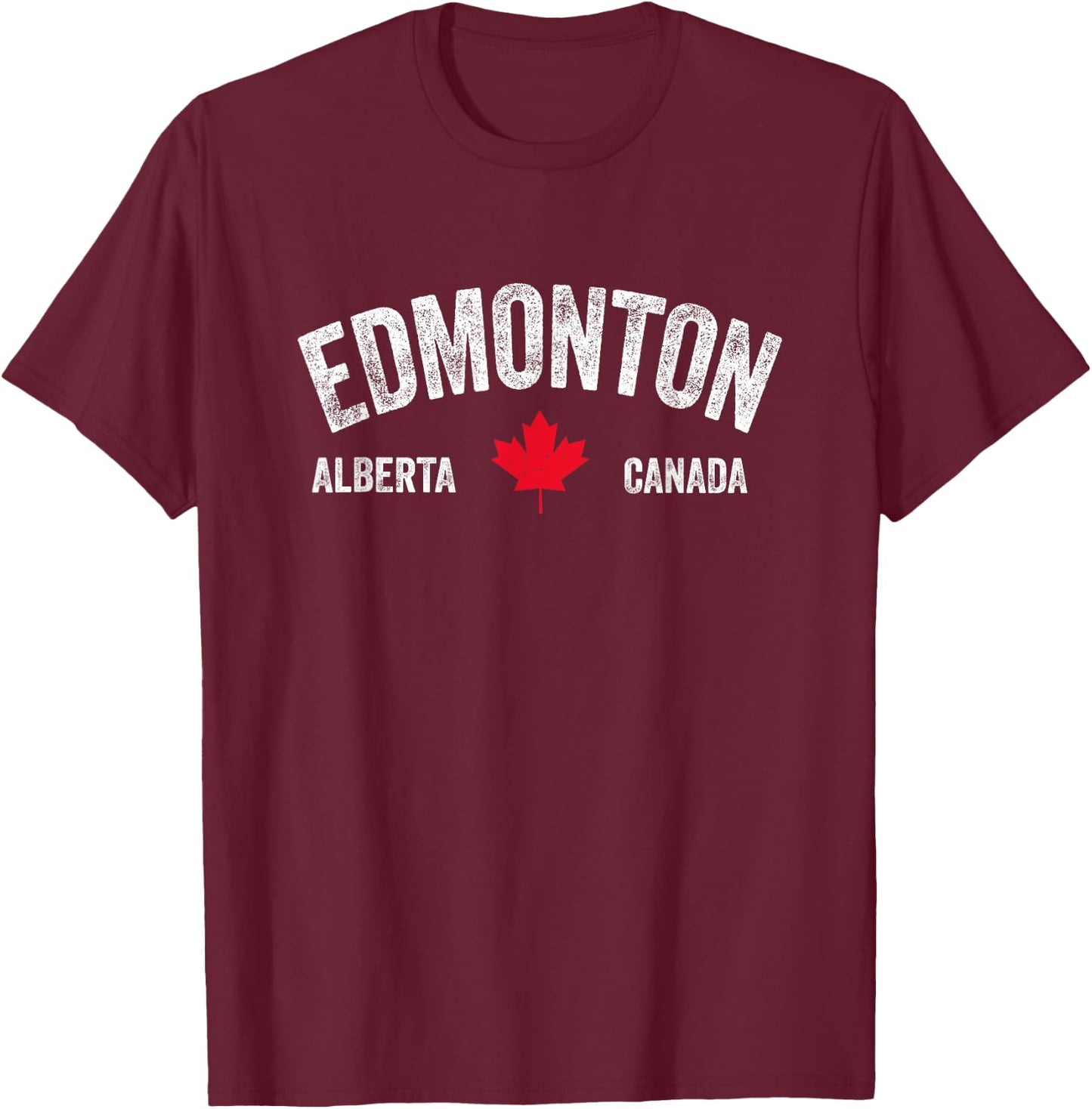 Edmonton T-Shirt - T-Shirt | Maroon
