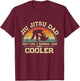 Vintage Jiu Jitsu Dad Just Like A Normal Dad Only Cooler T-Shirt - T-Shirt | Maroon