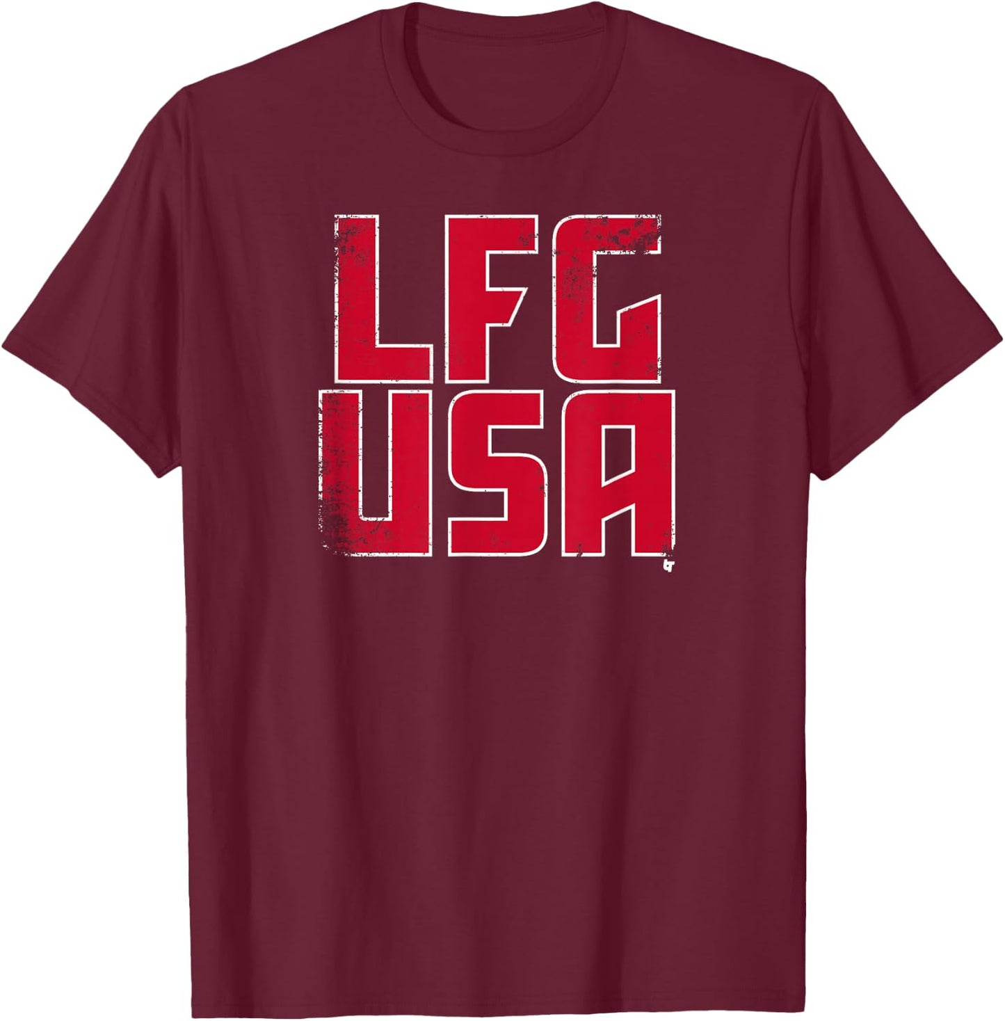 LFG USA - USA Soccer T-Shirt - T-Shirt | Maroon
