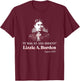 Lizzie A. Borden It Was an Axe-Iddent Lizzie Andrew Borden T-Shirt - T-Shirt | Maroon