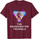 The Bridgewater Triangle Sasquatch Sci Fi Massachusetts T-Shirt - T-Shirt | Maroon