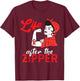 Open Heart Surgery Life After Zipper Bypass Artery Survivor T-Shirt - T-Shirt | Maroon
