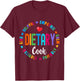 Dietary Cook Appreciation Week healthcare Dietitian Squad T-Shirt - T-Shirt | Maroon