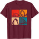 Roller Coasting Retro rollercoasters Vintage Design T-Shirt - T-Shirt | Maroon