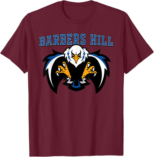 Barbers Hill Eagles High School Team Spirit T-Shirt - T-Shirt | Maroon