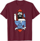 Minnesota Paul Babe Vintage T-Shirt - T-Shirt | Maroon