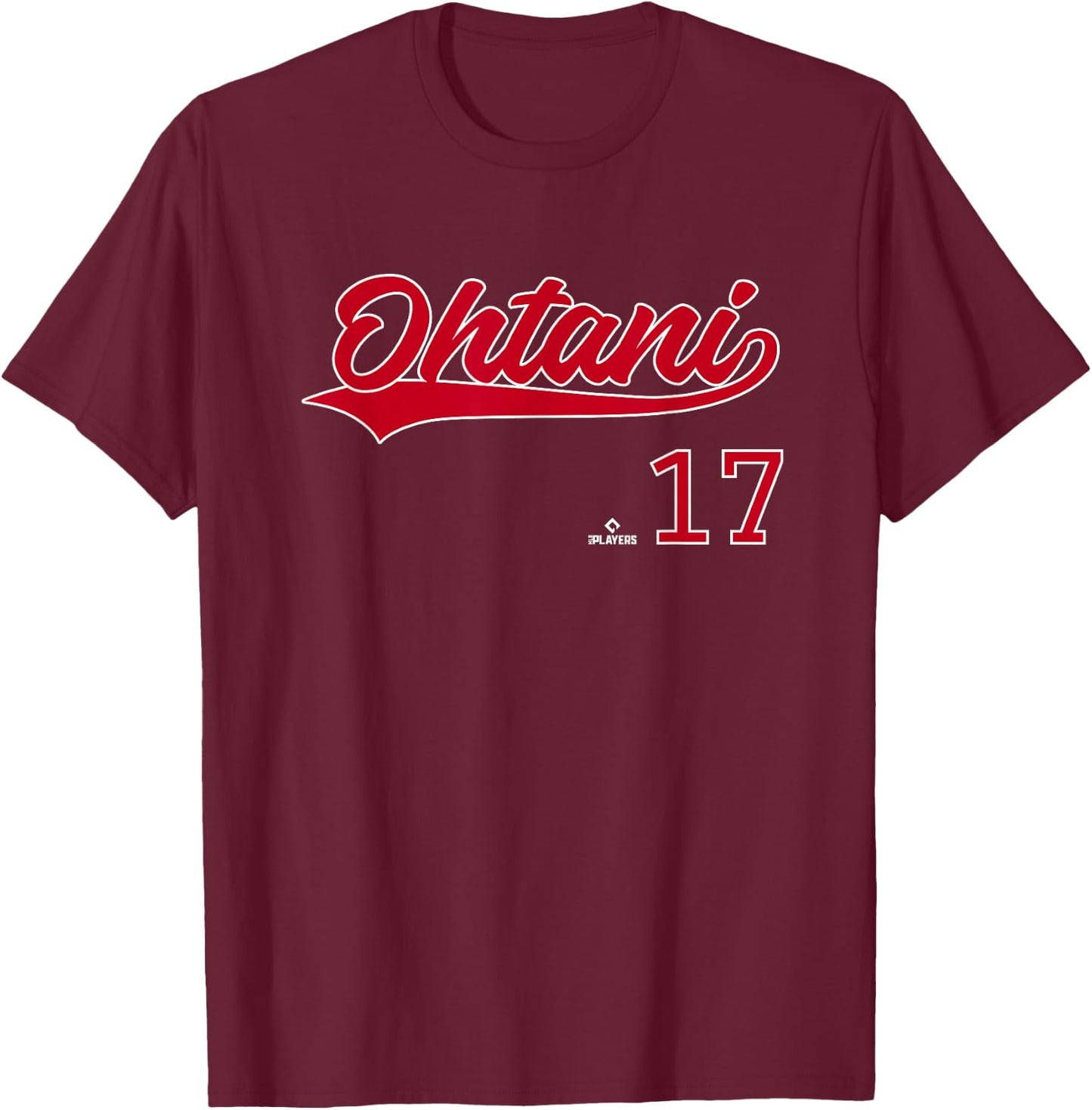 Vintage Gameday Shohei Ohtani Los Angeles MLBPA T-Shirt - T-Shirt | Maroon