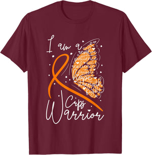 Butterfly CRPS Warrior, CRPS Awareness T-Shirt - T-Shirt | Maroon