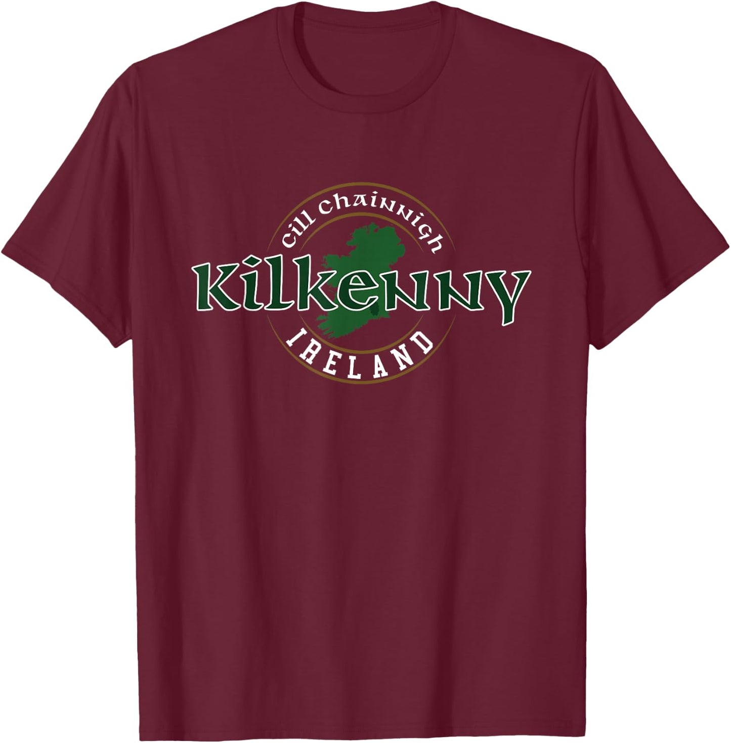 Kilkenny Ireland Irish T-Shirt - T-Shirt | Maroon