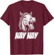Nay Nay T-Shirt - T-Shirt | Maroon
