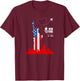 New York City Graphics I Love NY NYC Statue of Liberty T-Shirt - T-Shirt | Maroon