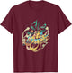 Sound of Love | Sedaye Sokhane Eshgh | Persian Calligraphy T-Shirt - T-Shirt | Maroon