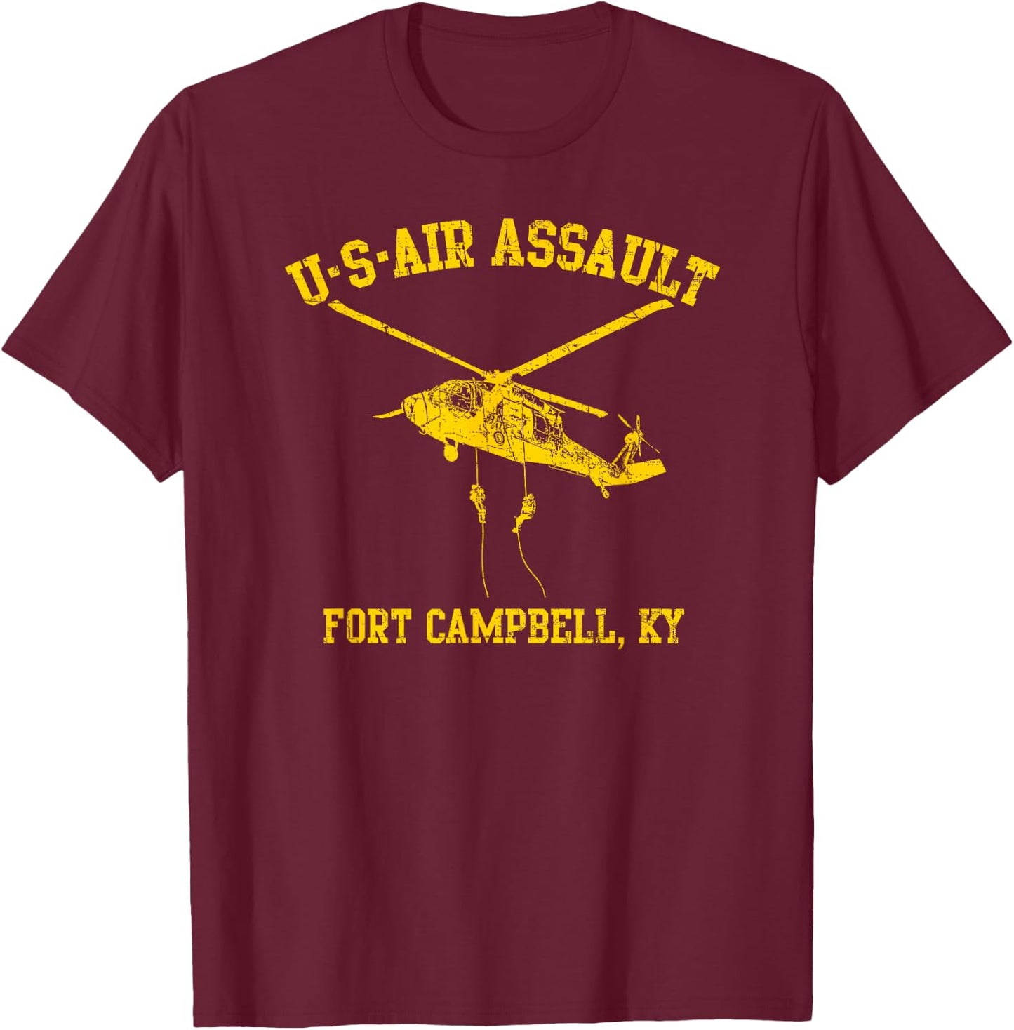 American Marauder: 173rd Airborne Brigade Jump Wings T-Shirt - T-Shirt | Maroon