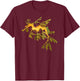 Seahorse Leafy Seadragon T-Shirt - T-Shirt | Maroon