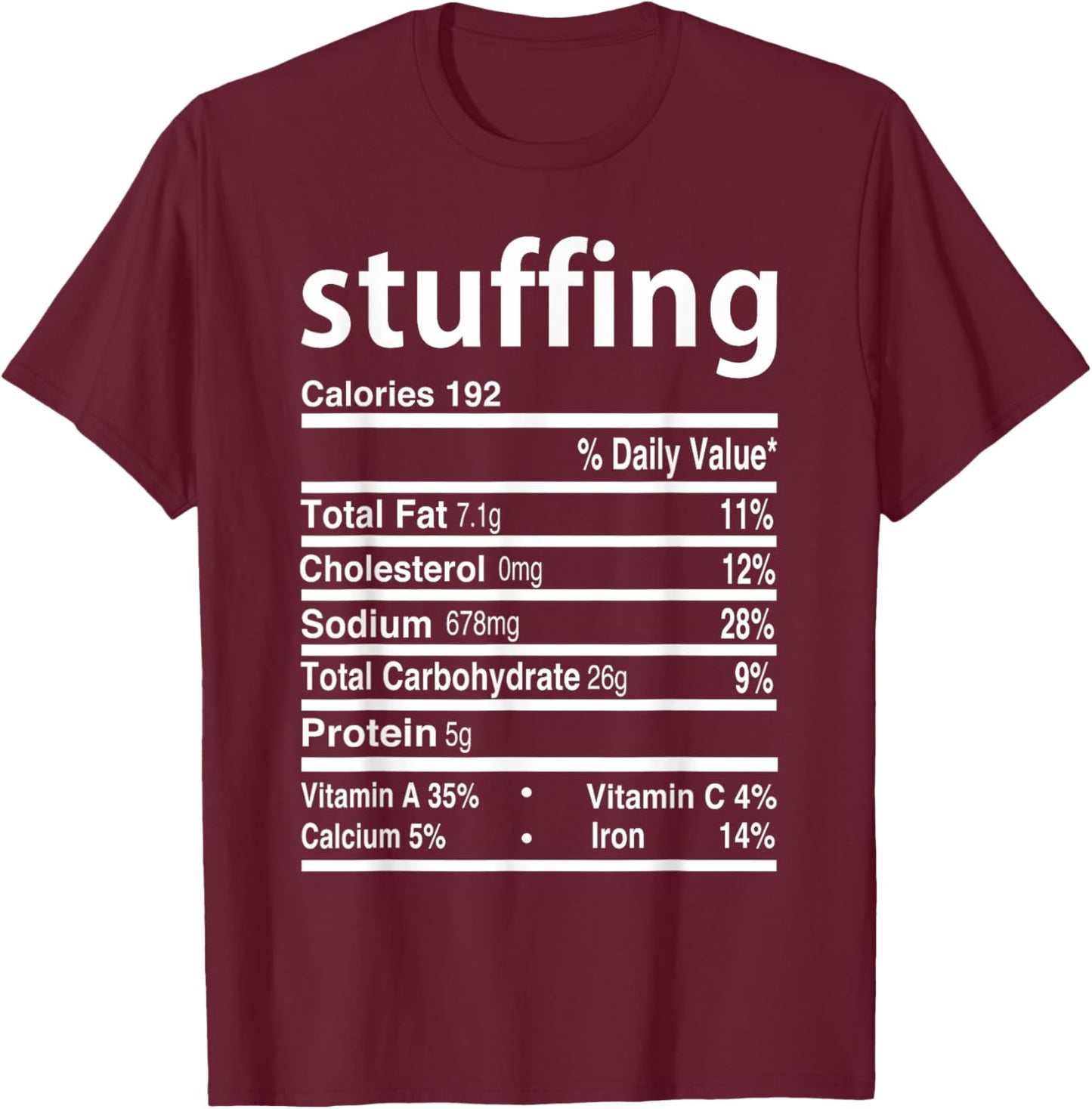 Matching Thanksgiving Shirts For Family Gifts Funny Thanksgiving Christmas Food T-Shirt - T-Shirt | Maroon