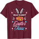 Silly Rabbit Easter For Jesus Religious Girls Kids Toddlers T-Shirt - T-Shirt | Maroon