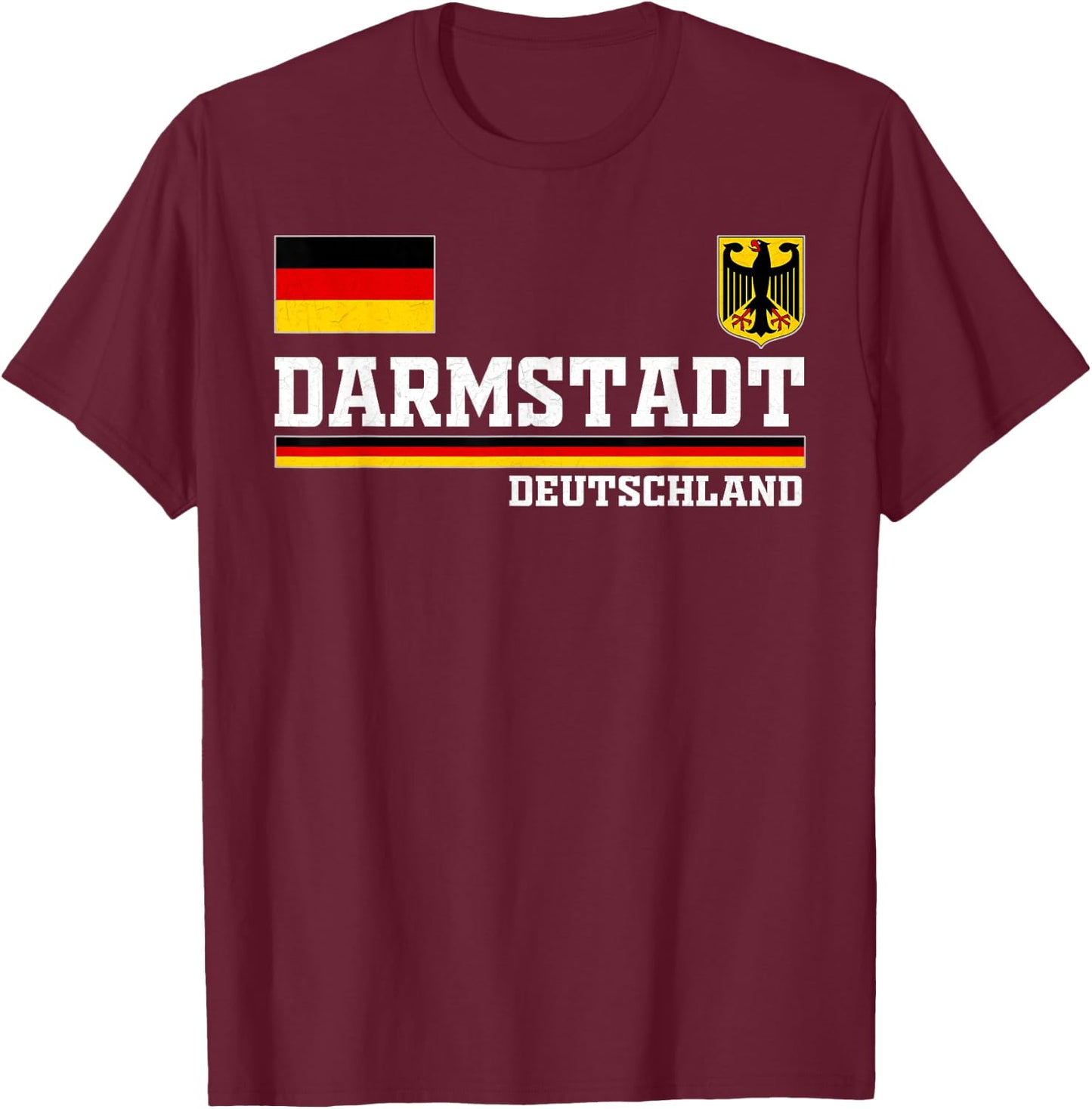 Darmstadt Germany T-Shirt - T-Shirt | Maroon