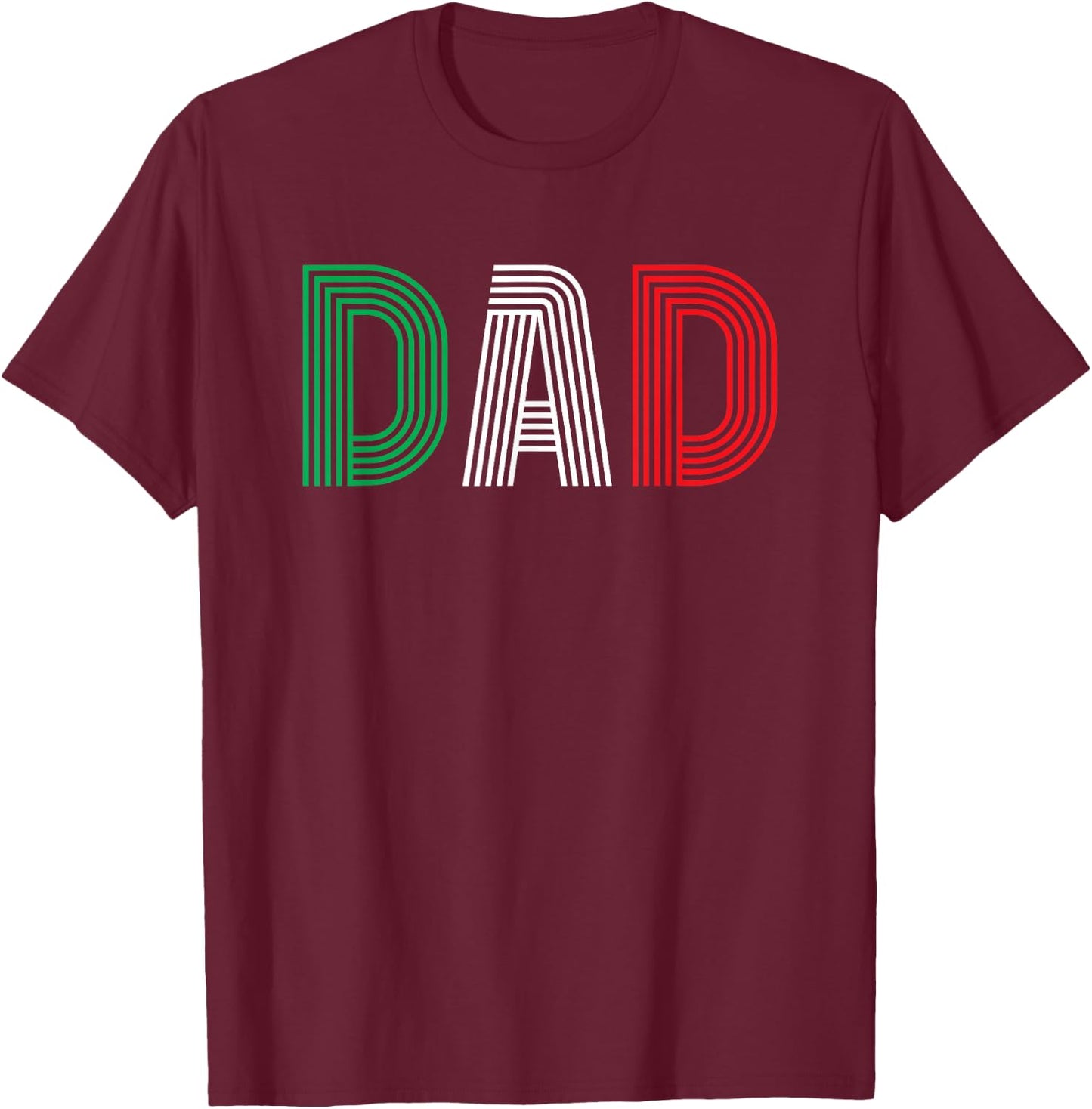 Italy Funny Papa Italian Family Culture Italy Country Dad T-Shirt - T-Shirt | Maroon